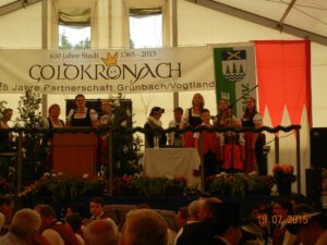 25 Jahre Partnerschaft Goldkronach Grünbach